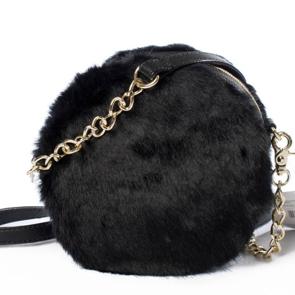 Betsey Johnson Xox Women's Trolls Faux Fur Canteen